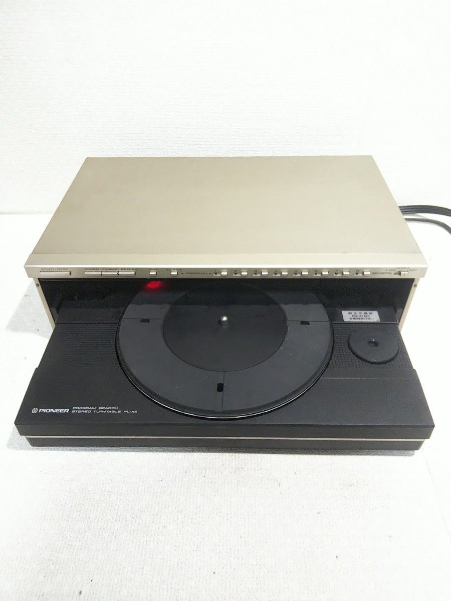 値下しました！昭和レトロ フロントローディング レコードプレイヤー Pioneer パイオニア PL-X9 動作品