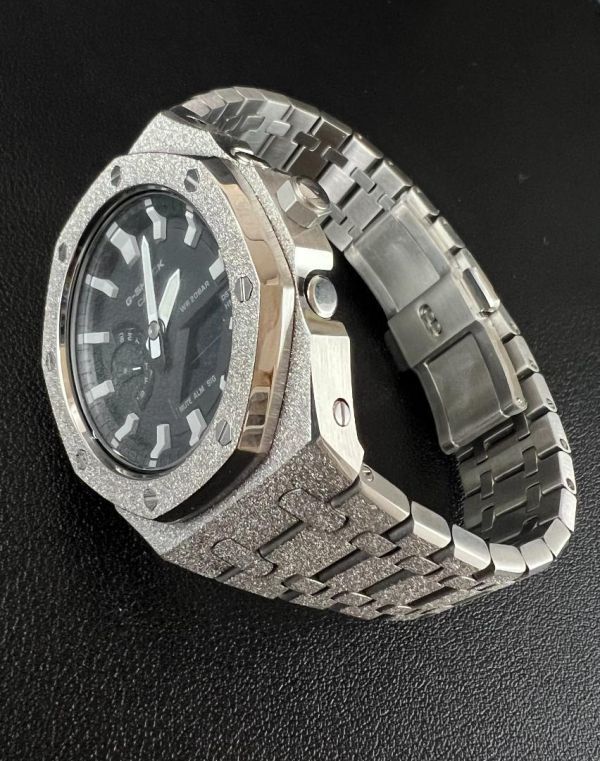 GSHOCK GA2100 カシオーク フロステッド加工 カスタム用パーツ