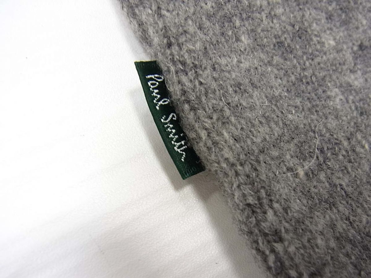 美品☆PaulSmith ポールスミス ウールニット セーター メンズ Vネック