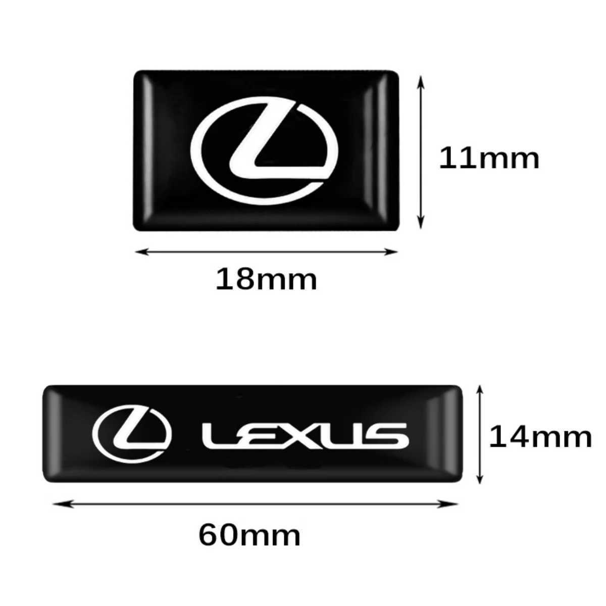  Lexus 3D Mini стикер ( красный Mark )6P#LS500h GS300h GS350 GS450h IS300h IS350 CT200h RX300 RX450h NX300h RC300 RC350 RC-F GS-F