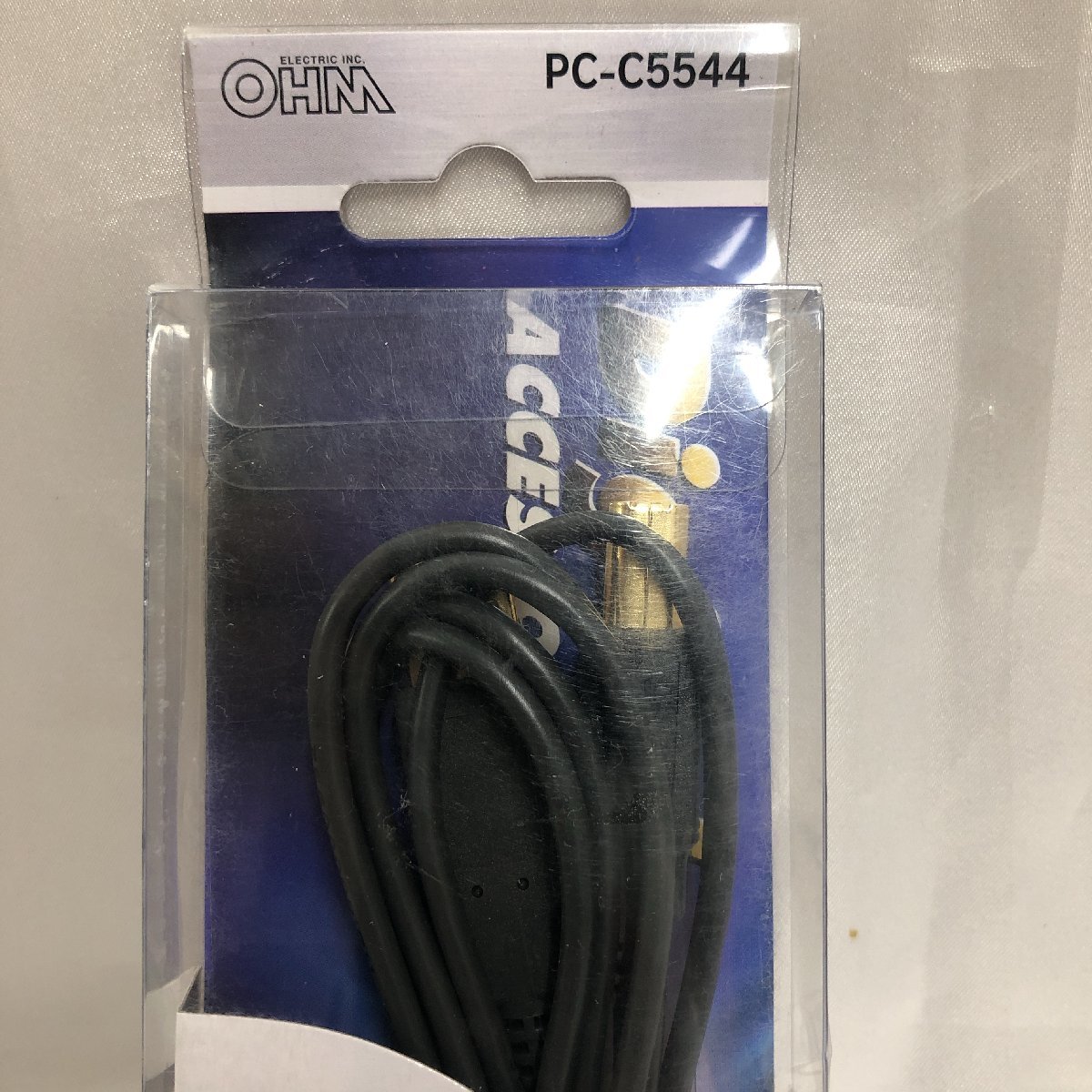 [ unused goods / in voice registration shop /CH]OHM DSERIESs Len da-USB cable PC-C5544/01-5544 connection code ohm electro- machine MZ0909