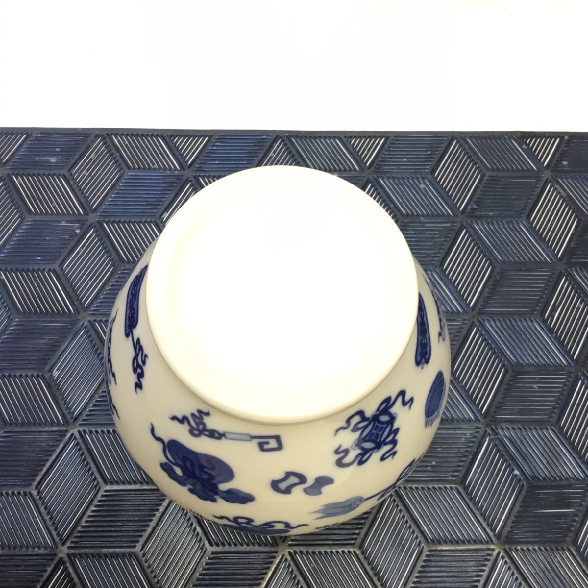 【現状保管品/インボイス登録店/CSH】茶筒 茶器 陶器 茶道具 日本食器 和食器 HA0923_画像6
