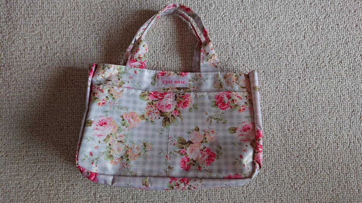  new goods unused L'Est Rose small flower small bag 