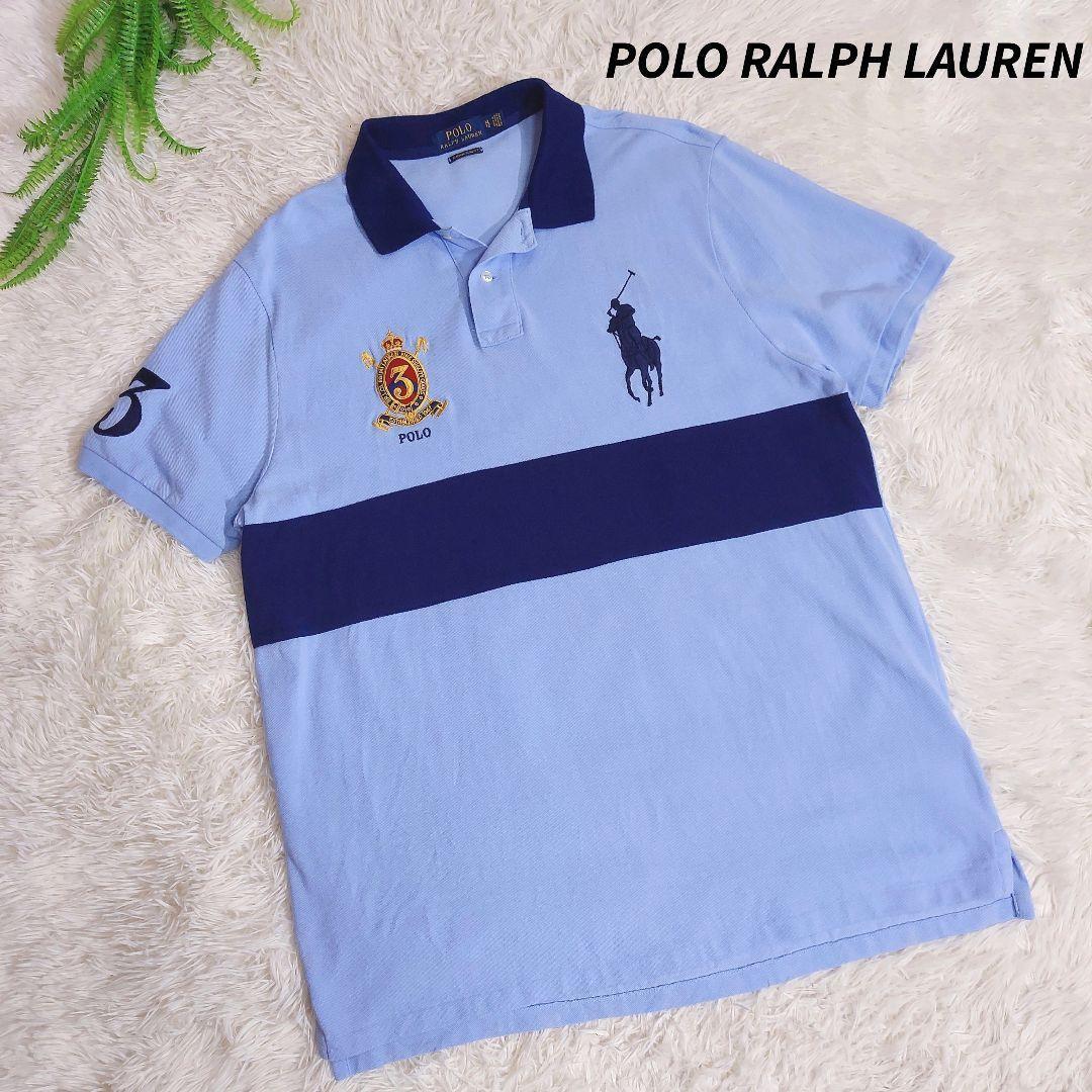 Ralph Lauren ビッグポニー&エンブレム刺繍・半袖ポロシャツ 表記