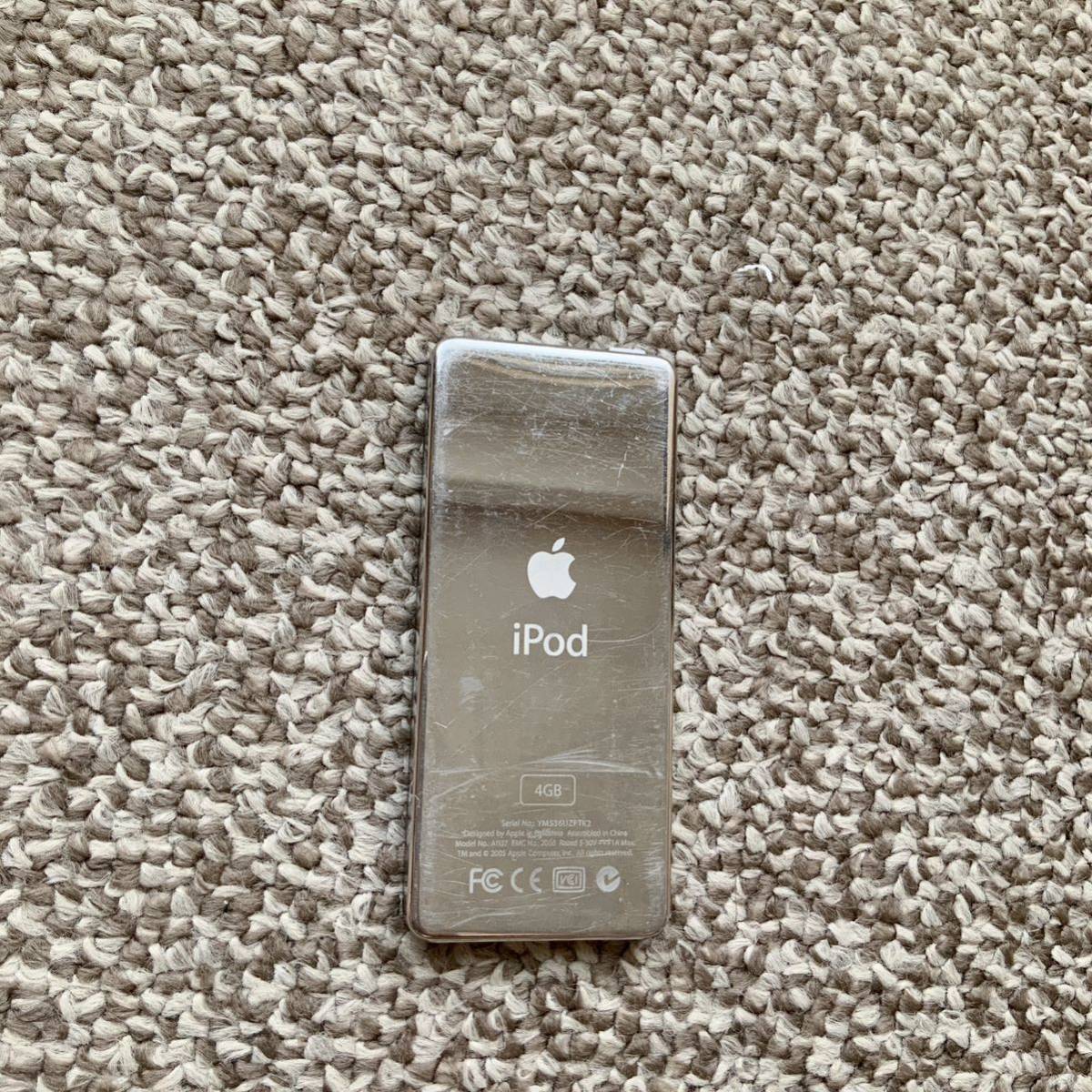 【送料無料】iPod nano 第1世代 4GB Apple アップル アイポッドナノ 本体 初代_画像3