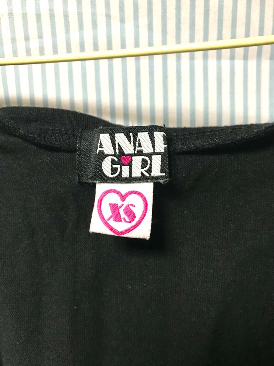 ANAP GiRL オーバーオール サロペット XS 140