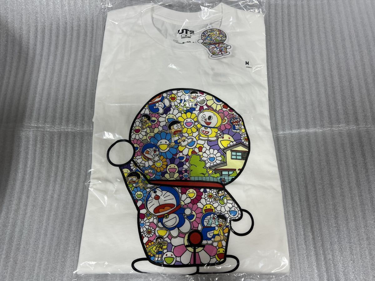 ☆新品未使用☆ ユニクロ×ドラえもん×村上隆　コラボTシャツ　M 完売品_画像1