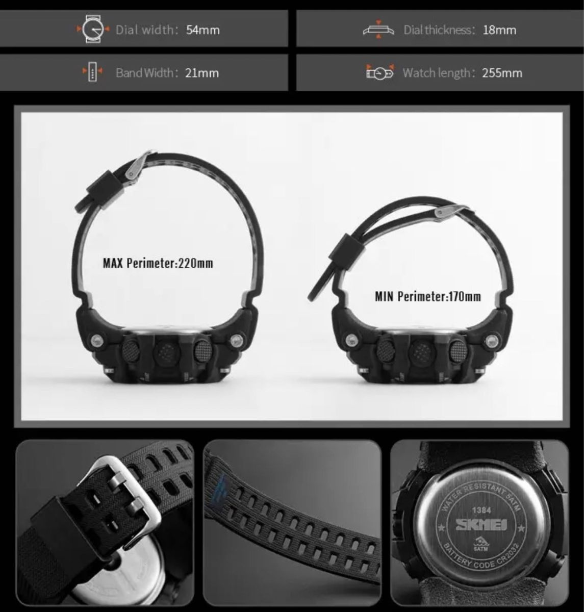 スポーツ腕時計　腕時計　時計　デジタル式  LED デジタル腕時計　デジタル 自転車　スポーツ  アウトドア キャンプ　