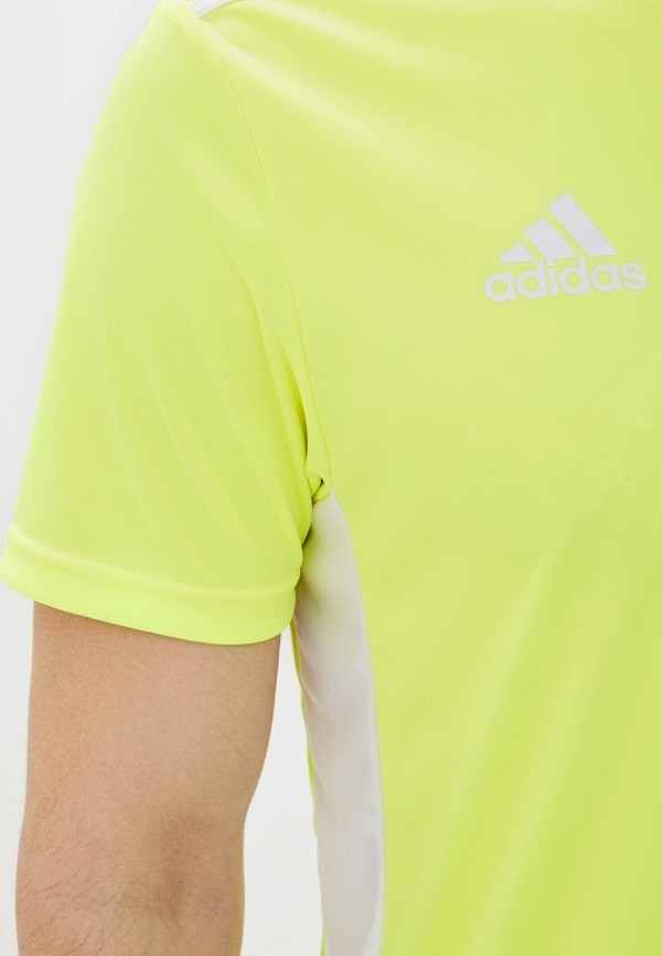 【新品】送料299円 サイズО(XL) ENTRADA18 トレーニングシャツ ジョギング ランニング フットサル サッカー 蛍光色 adidas CE9759 44acfc_画像6