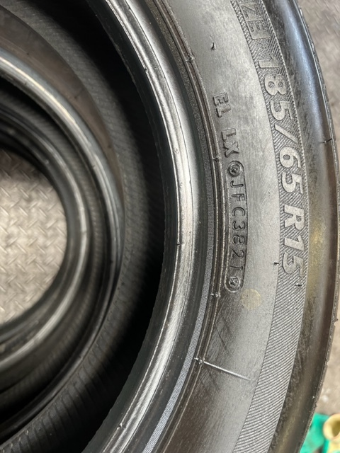 185/65R15 BRIDGESTONE NEXTRY　2021年製　4本　18,000円　京都から_画像9