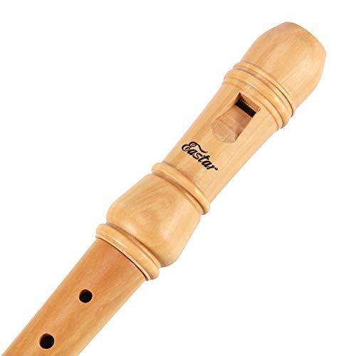 Eastar soprano recorder Maple made ba lock type C style junior high school case &. repairs set attaching beginner also ERS-31BM Christmas 