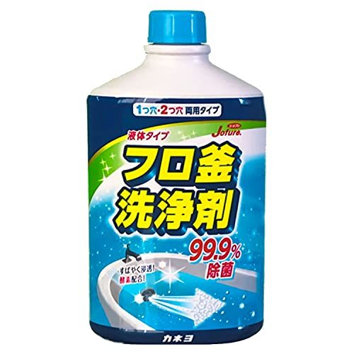 カネヨ石鹸 ジョフレ 風呂釜洗浄剤 一つ穴・二つ穴兼用タイプ 500ml_画像1