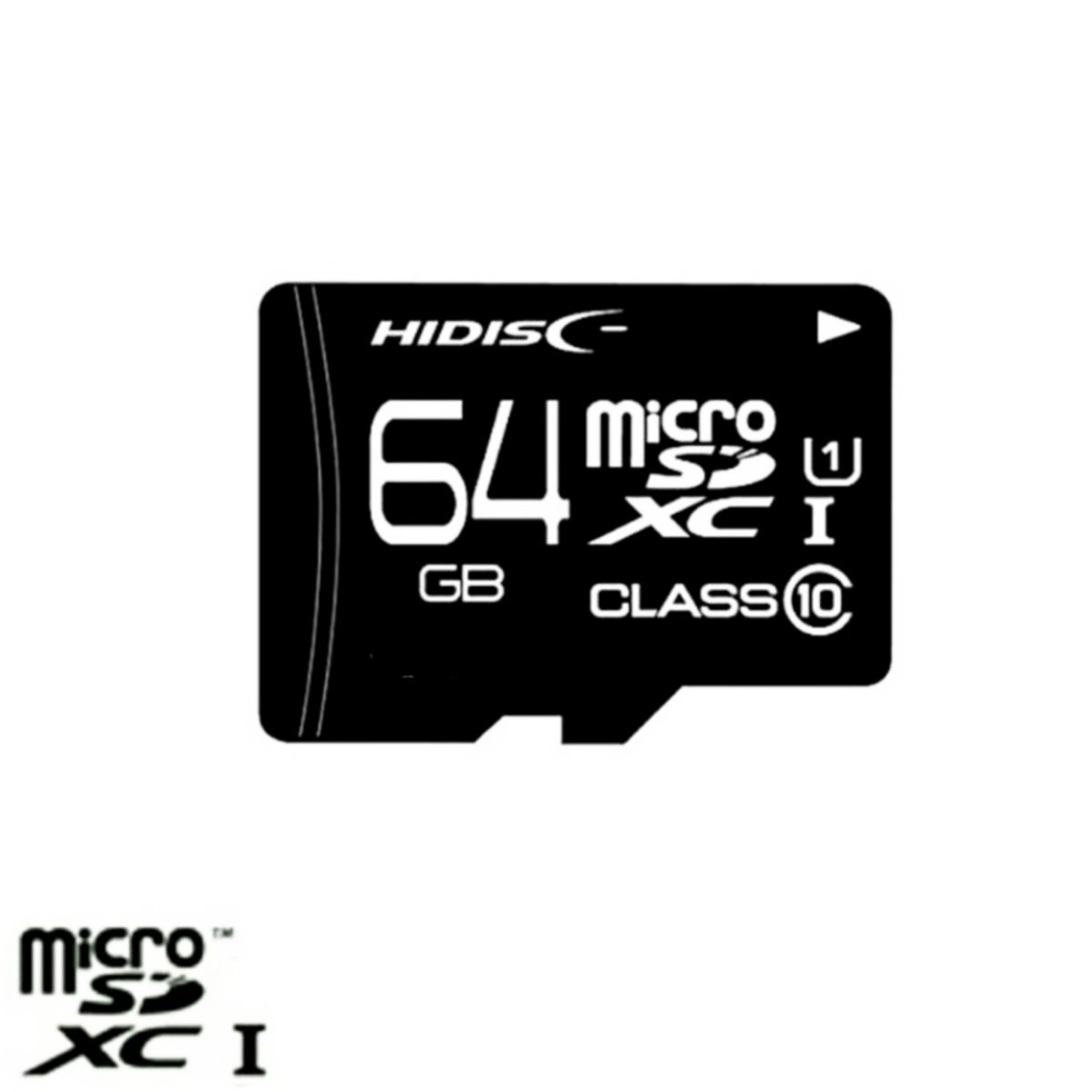 microSDXC64GBメモリーカード（HI-DISC）HDMCSDX64GCL10UIJP-WOA 2セット【1円スタート出品・新品・送料無料】_画像3