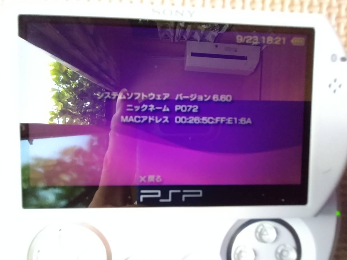 SONY PSP go PSP-N1000 パールホワイト 純正クレードル 純正充電器