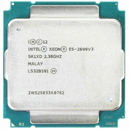 Intel Xeon E5-2699 v3 SR1XD 18C 2.3GHz 45MB 145W LGA2011-3 DDR4-2133 国内発