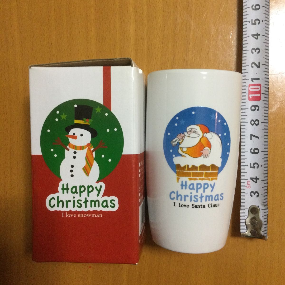 クリスマス サンタクロース タンブラー 陶磁器 カップ