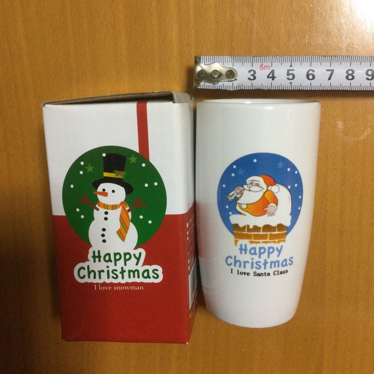 クリスマス サンタクロース タンブラー 陶磁器 カップ