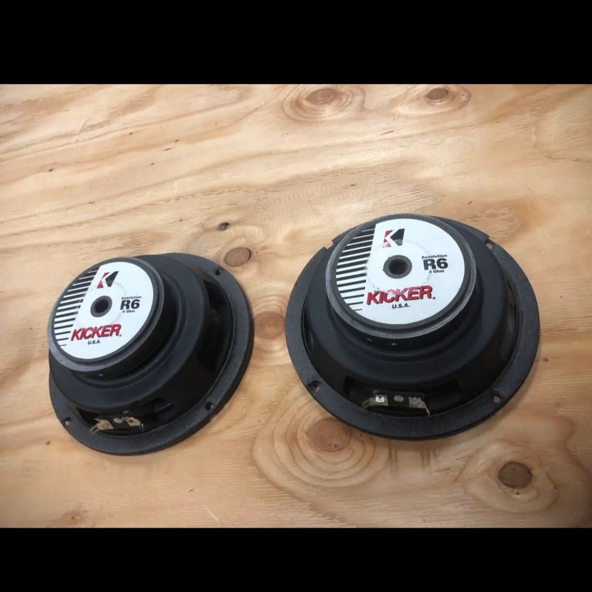 キッカー スピーカー ミッドレンジ R6 kicker|Yahoo!フリマ(旧 キッカー スピーカー ミッドレンジ R6 kicker|Yahoo!フリマ(旧