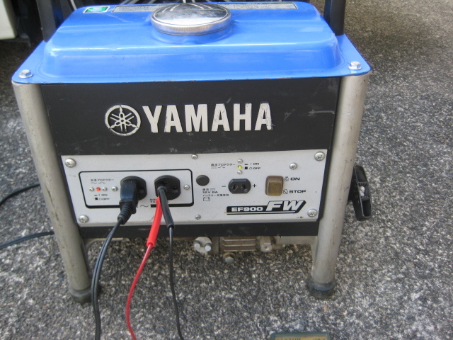 YAMAHA　発電機 EF900FW の出品です。