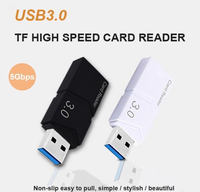 【新品】高速 USB 3.0 microSD カードリーダー _画像1