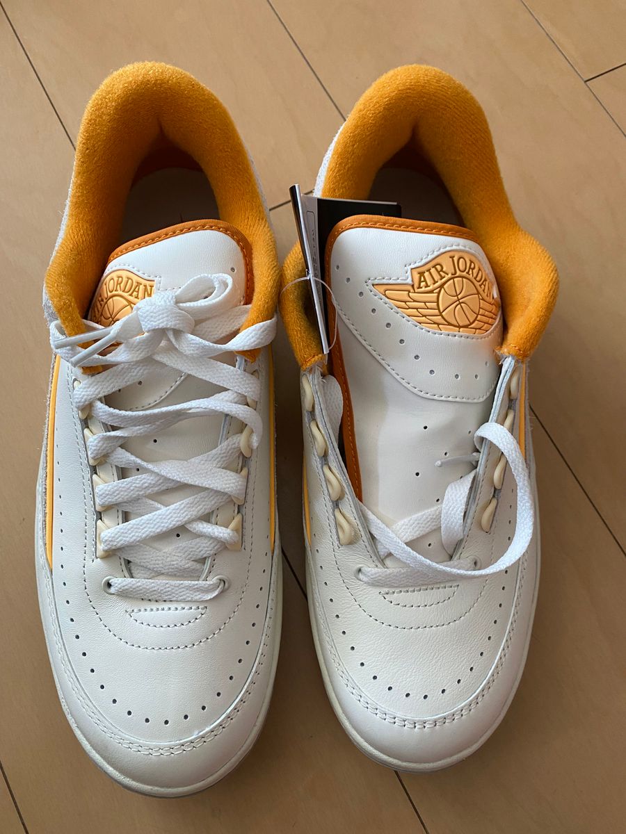 NIKE ナイキ AIR JORDAN 2 RETRO LOW エアジョーダン レトロ ロー DV9956-118 白オレンジ