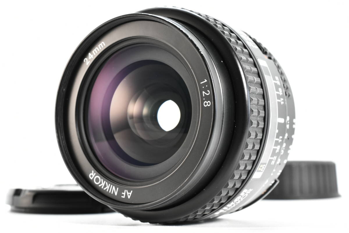 【良品】ニコン Nikon AF Nikkor 24mm F/2.8 Wide Angle Lens オートフォーカス