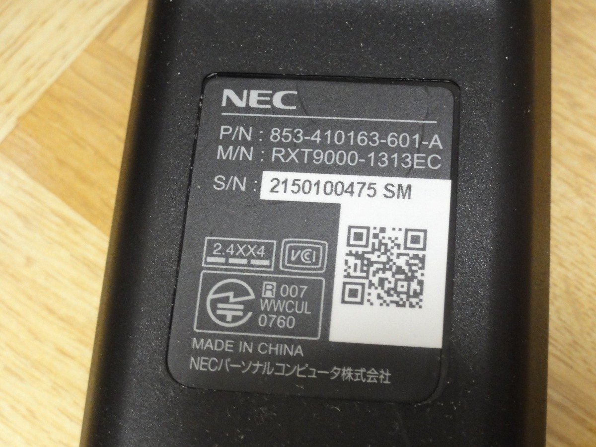 ★NEC VALUESTAR VW770/HS6 VW770/GS6 地デジ PC 用リモコン RXT9000-1313EC 853-410163-601-A 送料無料 _画像6