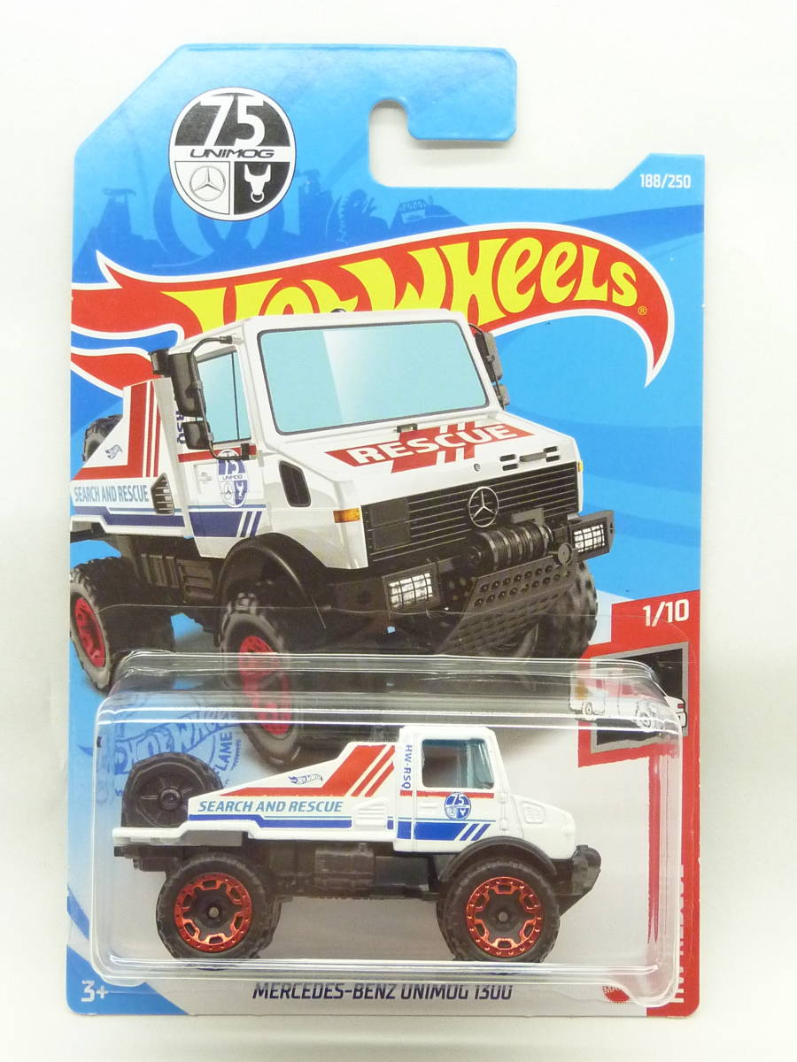 ◇ホットウィール Hot Wheels MERCEDES -BENZ UNIMOG 1300 メルセデスベンツ ウニモグ◆_画像4