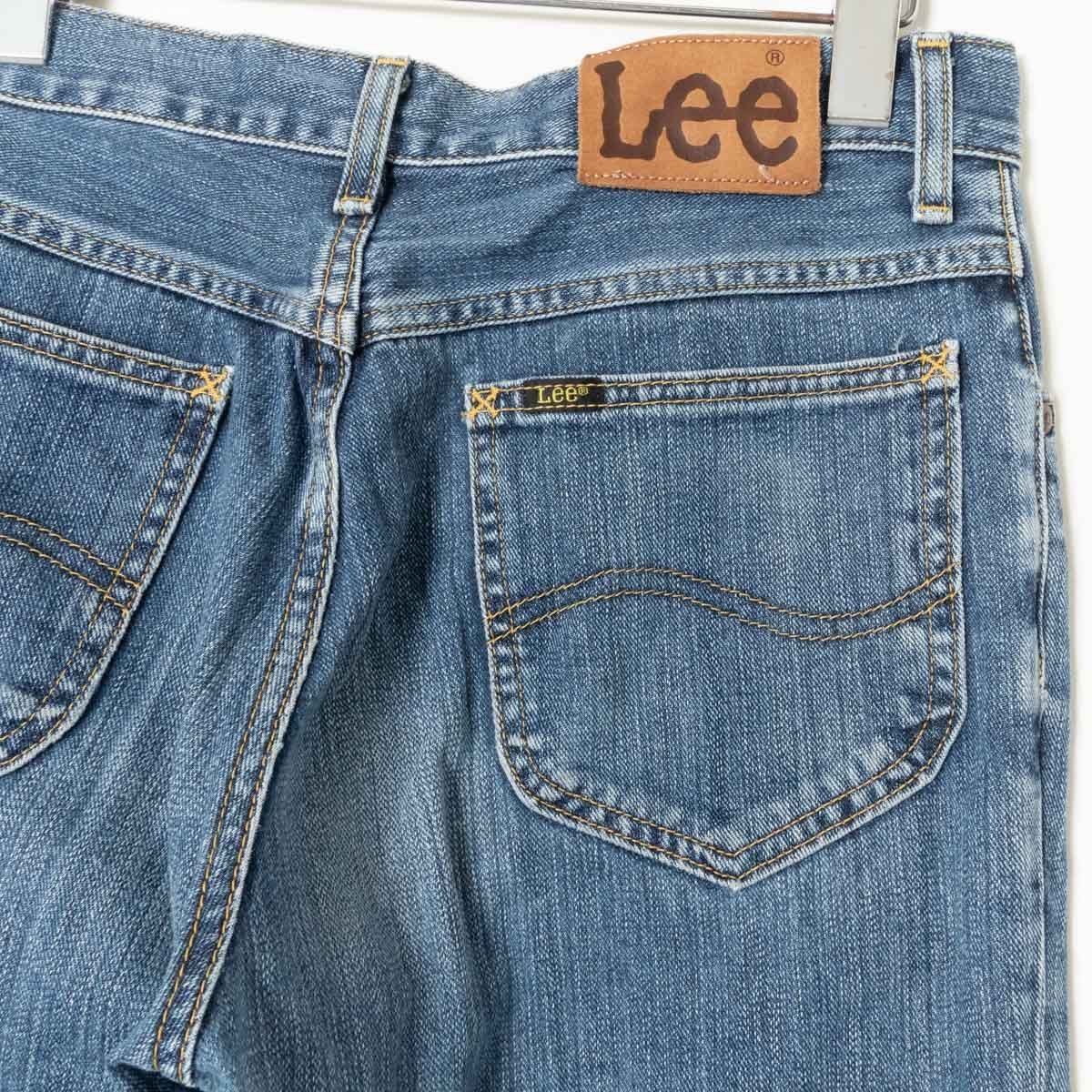 Lee デニムパンツ リー ボトムス ジーパン ジーンズ インディゴブルー カジュアル 着まわし オールシーズン 綿100% メンズ men's 29 日本製_画像9