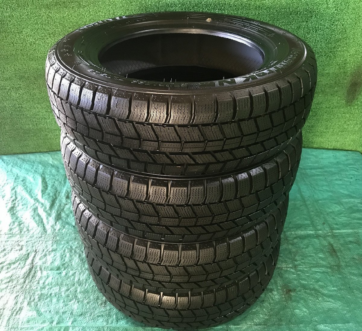 中古スタッドレスタイヤ AB オートバックス 155/65R13 73Q N5 2022年製 a-3789 A5-3 YM_画像1