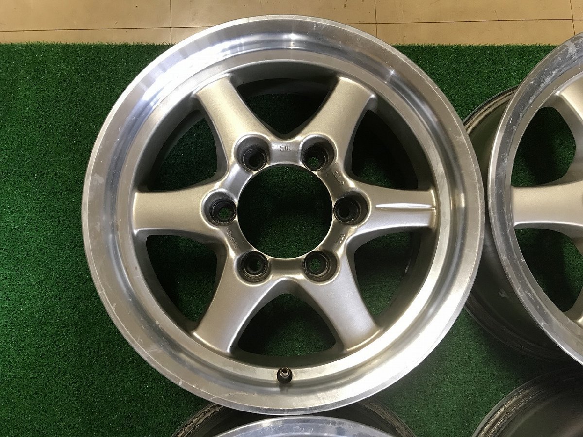 中古アルミホイール メーカー不明 15X6.5JJ+25 PCD139.7 6穴 a-3742 K2-2 YM_画像2