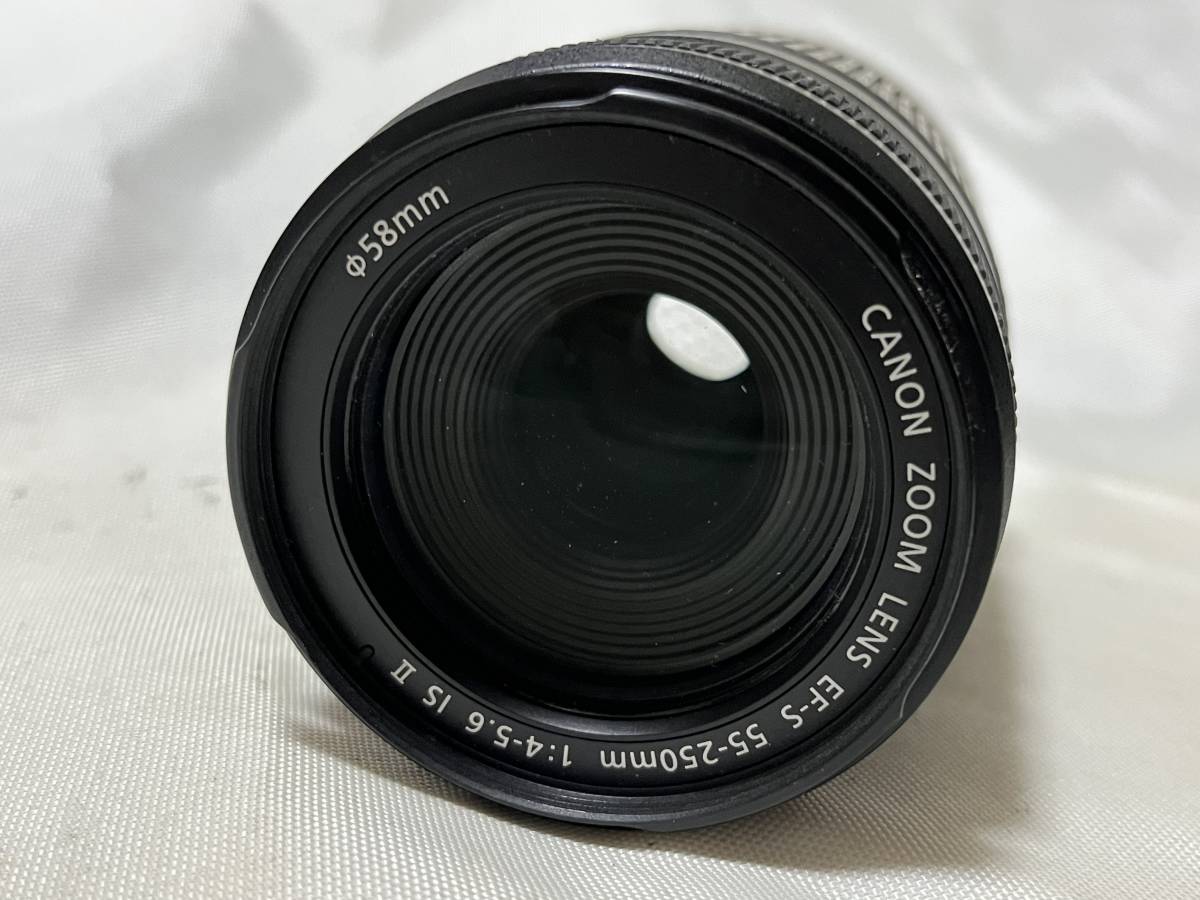 最も優遇の 55-250mm EF-S CANON ☆極上美品☆キャノン F4-5.6 #6353