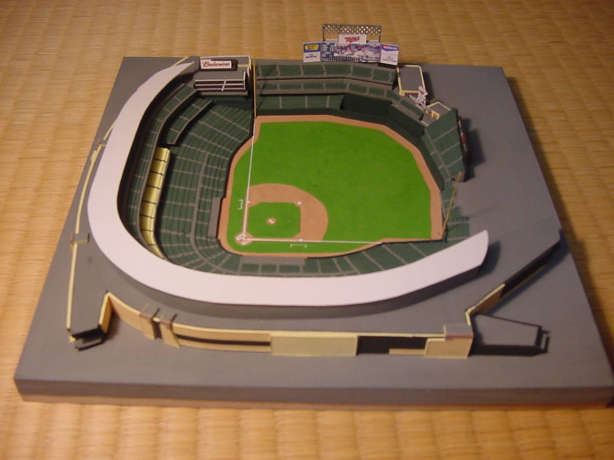 Target Field. construction model minesota Twins. Home Stadium 