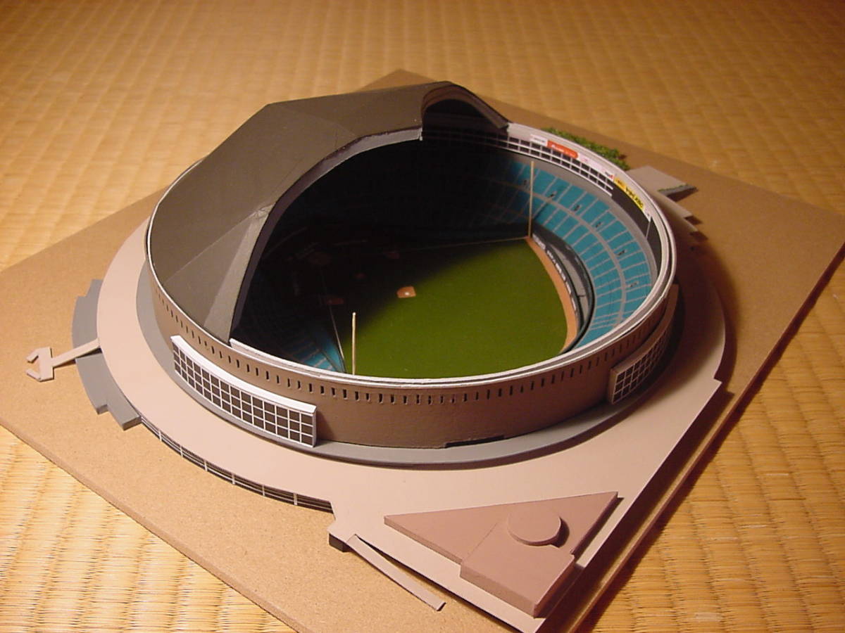  Fukuoka dome. construction model fd22 large e- Hawk s. book@. ground 