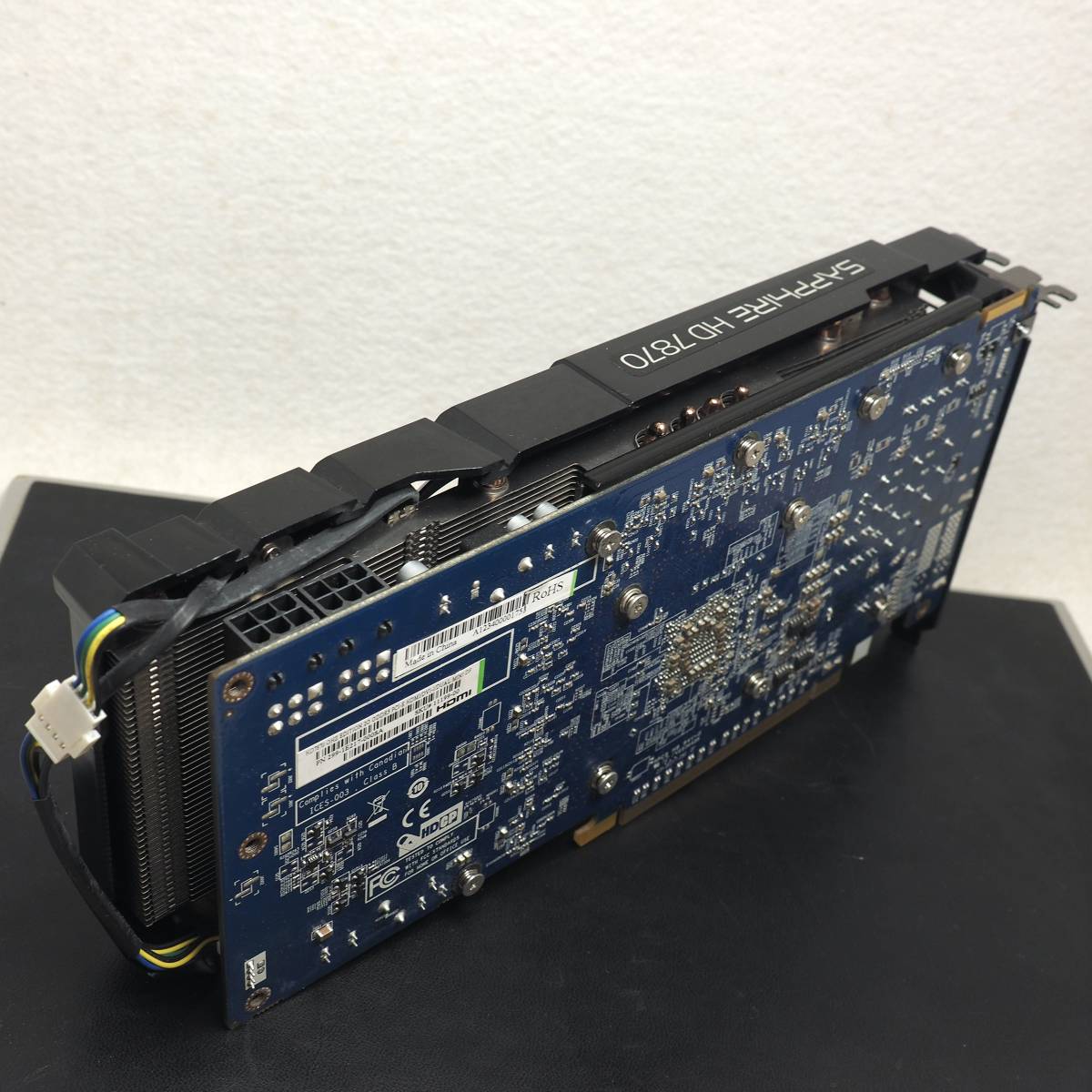 送料490円 美品 快調 Sapphire HD 7870 GHz Edition OC 2GB GDDR5 グラボ Mac/Win動作OK 各種ベンチマーク完走_画像7