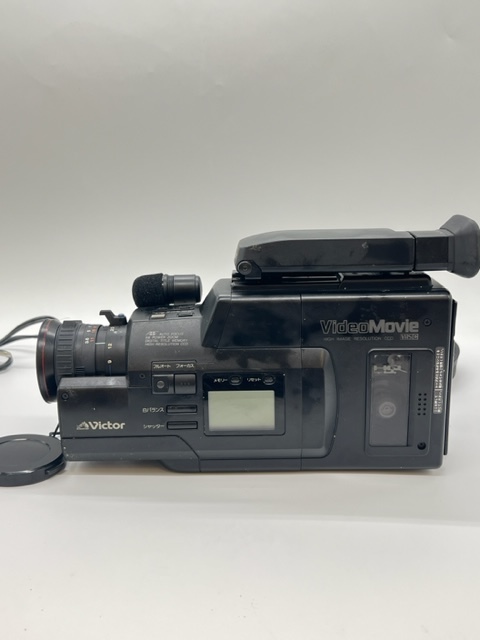 S975■Victor Video Movie AF X6 POWER ZOOM GR-45 ビクター ビデオムービー ビデオカメラ VHS C ACパワーアダプター付 ■_画像3