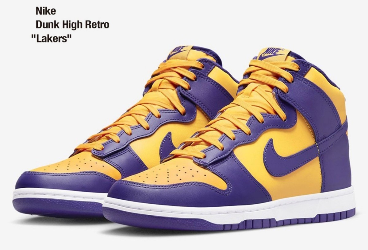 NIKE#DUNK HIGH LAKERS #DD1399-500#ナイキ#ダンク ハイ NIKE#DUNK HIGH LAKERS #DD1399-500#ナイキ#ダンク ハイ