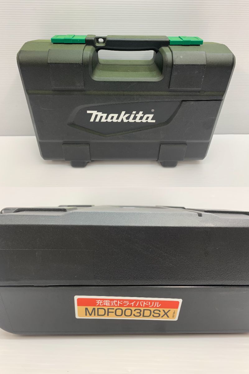 104-KE1148-120: マキタ makita 充電式 ドライバドリル MDF003DSX 中古品_画像2