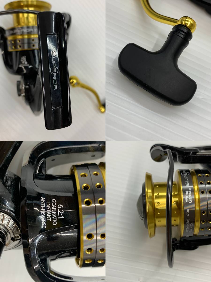 124-KS404-60s アブガルシア AbuGarcia スーペリア SUPERIOR 2500MSH ベイトリール 中古品_画像10