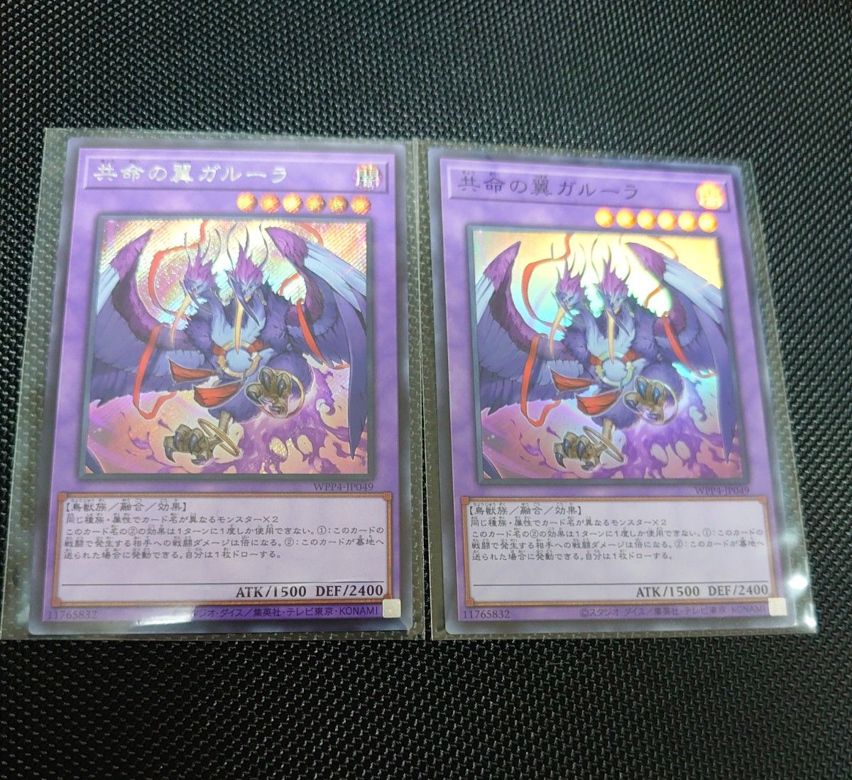 遊戯王 共命の翼ガルーラ シークレット スーパー