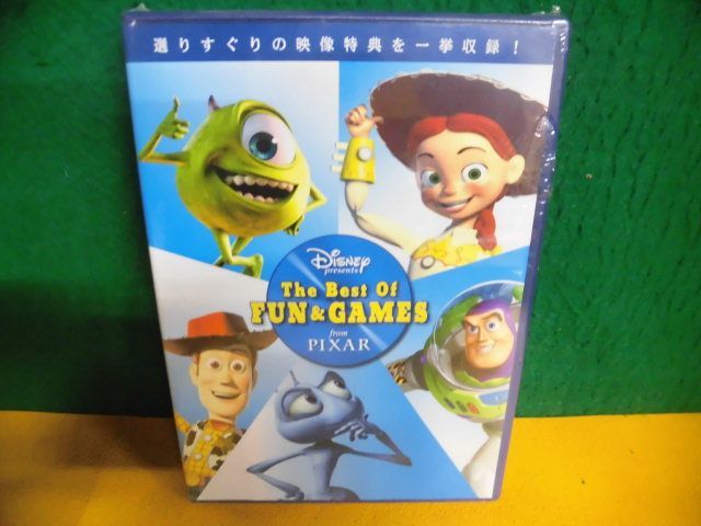 DVD(未開封)　Disney presents The Best Of FUN＆GAMES from PIXAR　ディズニー　ピクサー 非売品_画像1