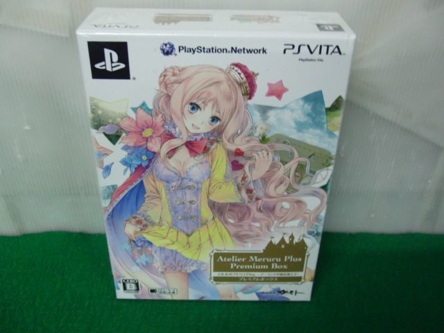 PSVITAソフト メルルのアトリエplus〜アーランドの錬金術士3〜 プレミアムボックス シュリンク未開封_画像1