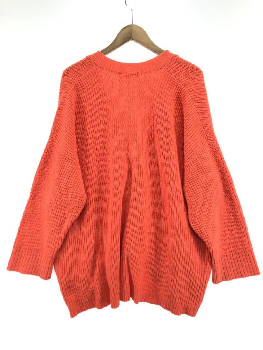 ROSE BUD Rose Bud cotton . plain cardigan sizeF/ orange *# * dhc9 lady's 