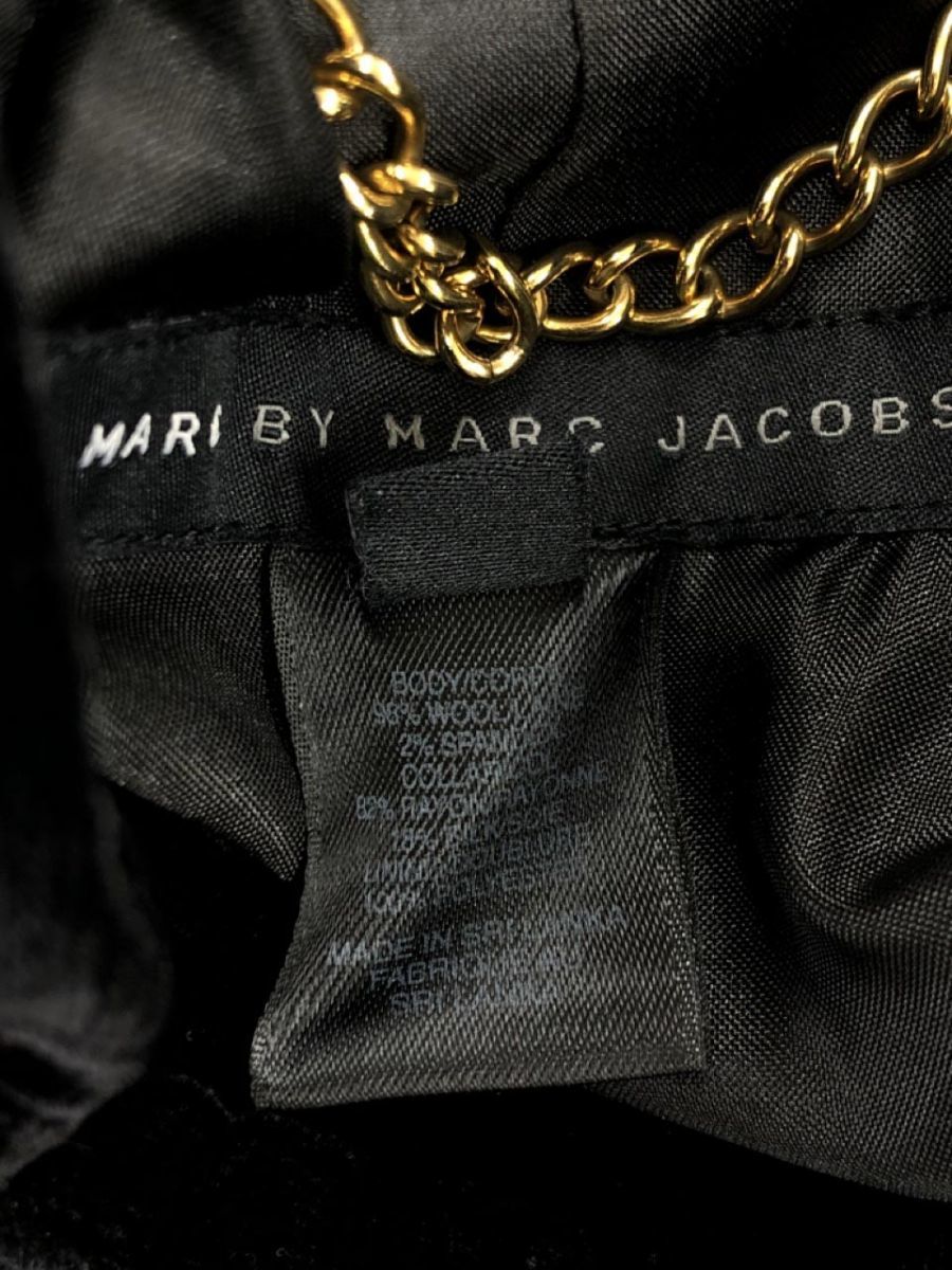 marc BY MARC JACOBS マークバイマークジェイコブス ウール混 ジャケット size4/黒 ◇■ ☆ dia4 レディース_画像5