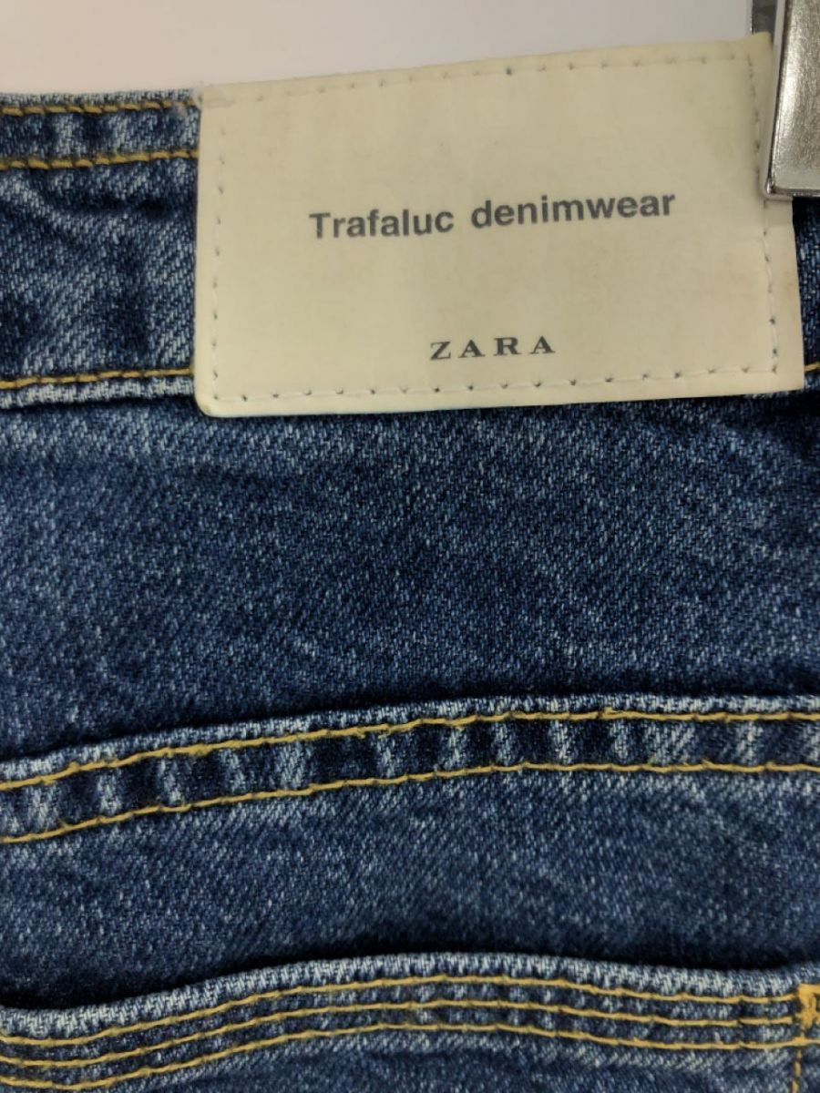 ZARA ザラ カットオフ デニムパンツ size34/青 ■■ ☆ dib1 レディース_画像6