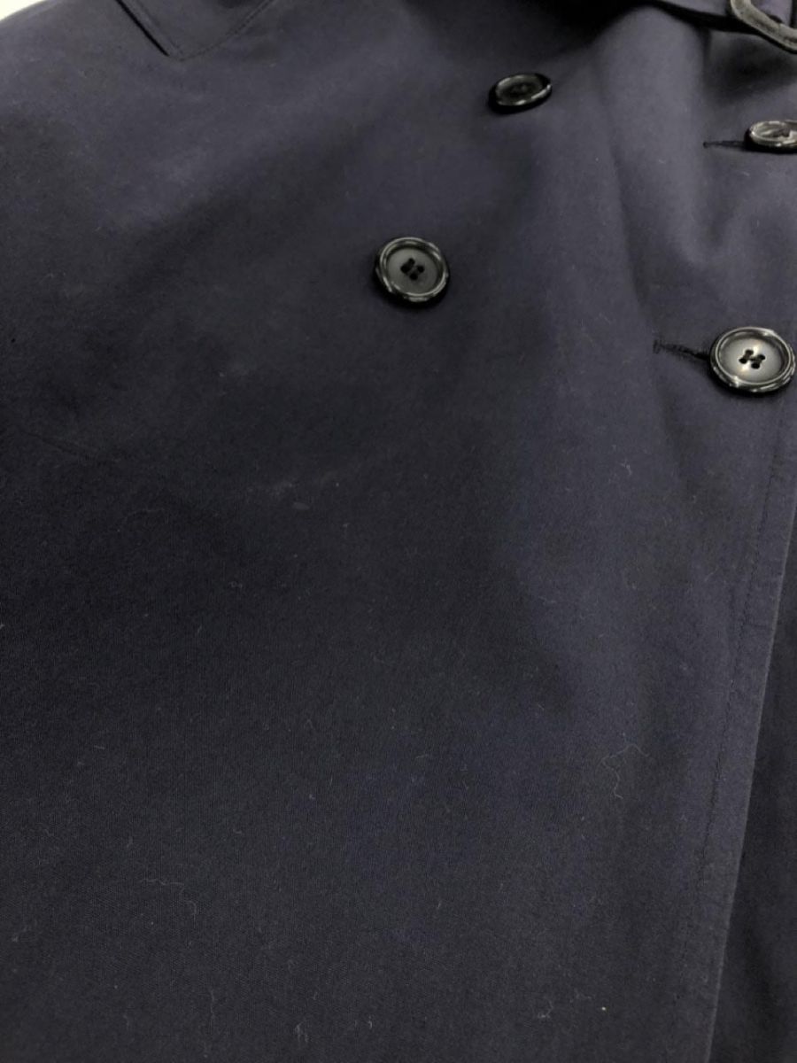 Ａｎｃｈｏｒ Uniform アンカーユニフォーム ベルト付き トレンチ コート size0P/ネイビー ◇■ ☆ dib1 メンズ_画像5