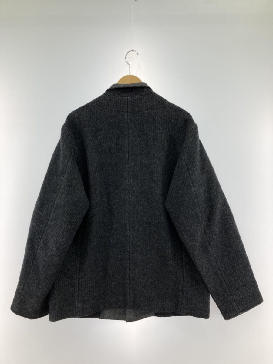 新品即決 size4/グレー系 コート メルトン ヨウジヤマモト Yamamoto