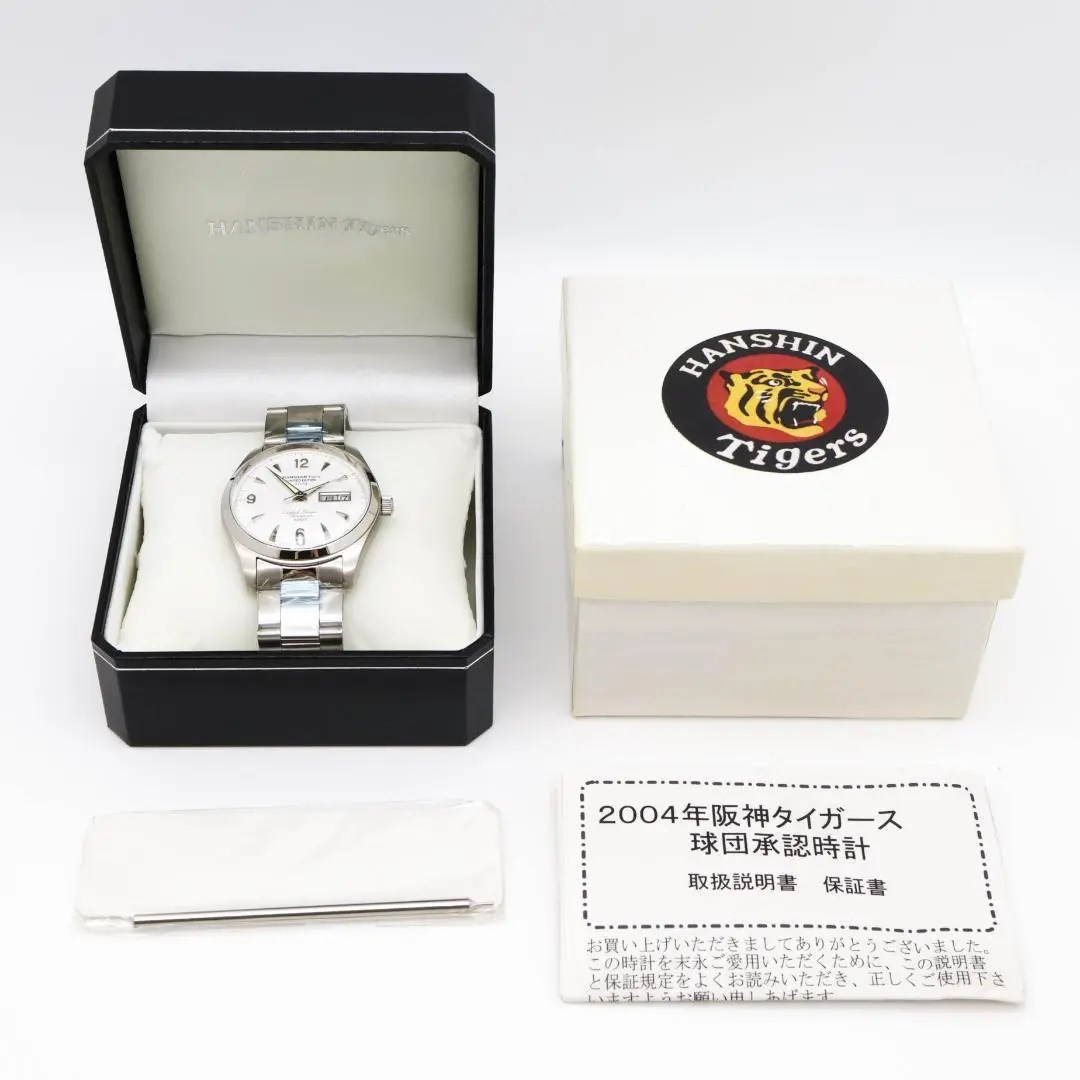 《美品》HANSHIN Tigers 腕時計 自動巻き 2003年優勝記念 i