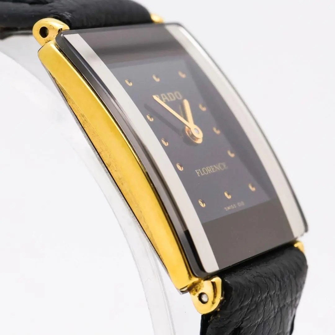 《美品》RADO FLORENCE 腕時計 ブラック エレガント レディースi_画像5