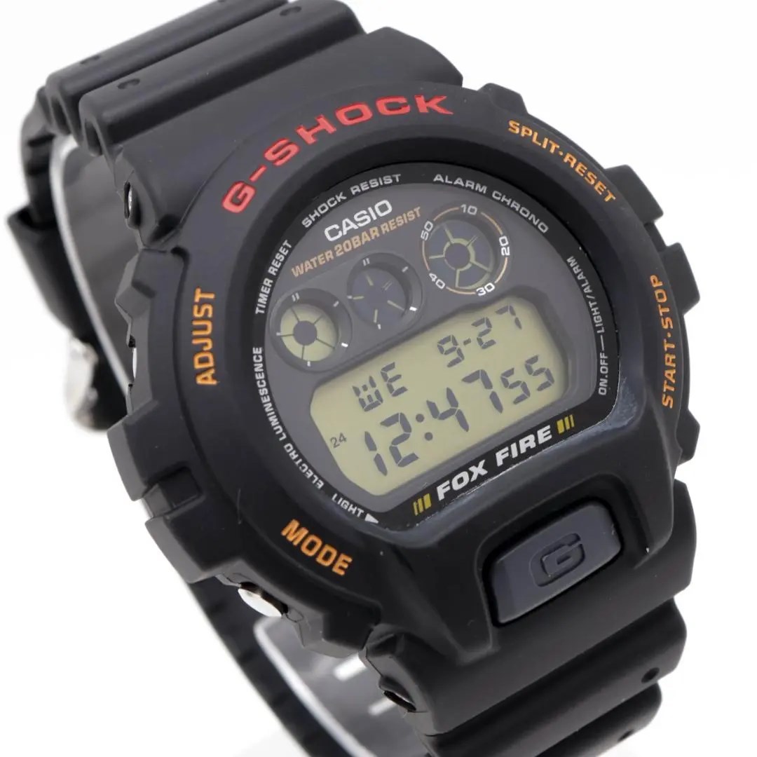 《美品》G-SHOCK 腕時計 ブラック デジタル アラーム 20気圧防水 h_画像1